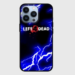 Чехол для iPhone 13 Pro Left 4 Dead белые молнии шторм