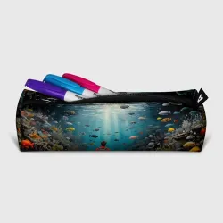 Пенал школьный 3D Врата подводного царства - фото 2