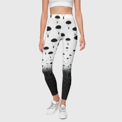 Леггинсы 3D Падающий каскад парашютов - фото 2