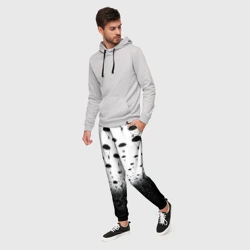 Мужские брюки 3D Падающий каскад парашютов - фото 2