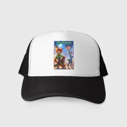 Кепка тракер с сеткой Лейтенант полиции Джуди Хоппс и Ник Вайлд