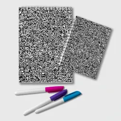Блокнот Хаотический лабиринт QR