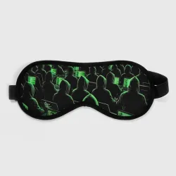 Маска для сна 3D Легион хакеров