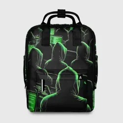 Сумка-рюкзак 3D Легион хакеров