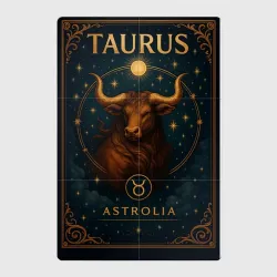 Магнитный плакат 2Х3 Astrolia Телец