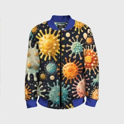 Детский бомбер 3D Калейдоскоп вирусов