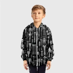 Детская ветровка 3D Мозаика из рентгеновских снимков - фото 2