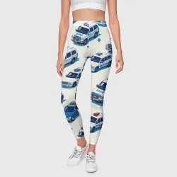 Леггинсы 3D Машины экстренных служб - фото 2
