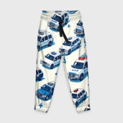 Детские брюки 3D Машины экстренных служб