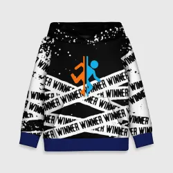 Детская толстовка 3D Portal победитель