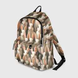 Рюкзак 3D Армия белых кроликов