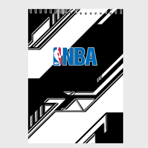 Скетчбук NBA geometry black