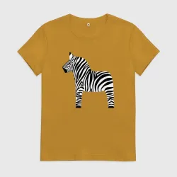 Женская футболка хлопок Zebra style