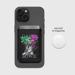 Картхолдер Magsafe магнитный David Bowie - hand goggles - фото 2