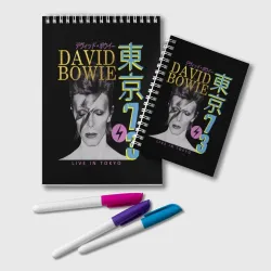 Блокнот David Bowie - Tokyo 1973