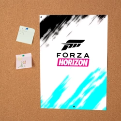 Постер Forza horizon штрихи красок - фото 2