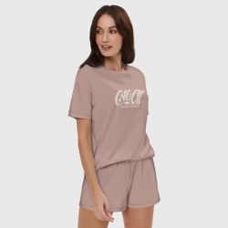 Женская пижама с шортиками хлопок Праздник к нам приходит  - фото 2