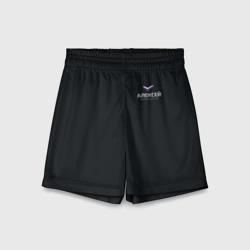 Детские спортивные шорты 3D Алексей лого спорт стиль
