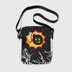 Сумка через плечо 3D Serious Sam белые деревья