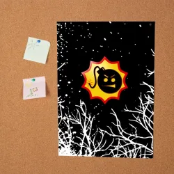 Постер Serious Sam белые деревья - фото 2