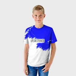 Детская футболка 3D Life Is Strange белые краски - фото 2