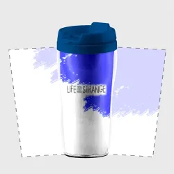 Термокружка-непроливайка Life Is Strange белые краски - фото 2