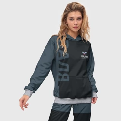 Женский костюм с толстовкой 3D Валя лого спорт стиль - фото 2