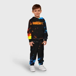 Детский костюм с толстовкой 3D Rainbow six битва красок - фото 2