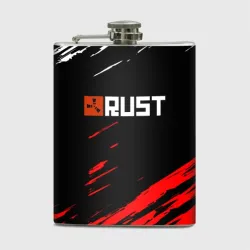 Фляга RUST штрихи красок текстура