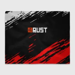 Плед 3D RUST штрихи красок текстура