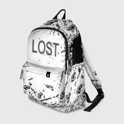 Рюкзак 3D Lost брызги чёрных красок