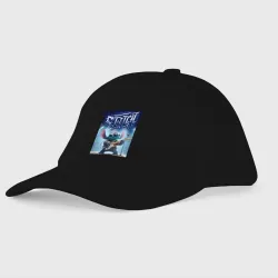 Детская бейсболка Лидер рок группы Stitch - соло на гитаре