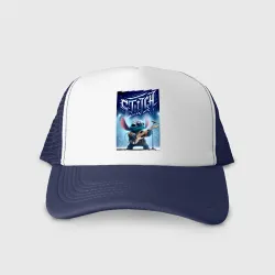 Кепка тракер с сеткой Лидер рок группы Stitch - соло на гитаре