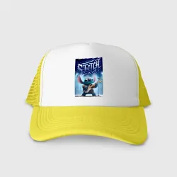 Кепка тракер с сеткой Лидер рок группы Stitch - соло на гитаре