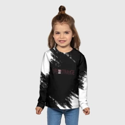 Детский лонгслив 3D Life Is Strange белые штрихи красок - фото 2