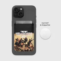 Картхолдер Magsafe магнитный Helldivers адские десантники - фото 2