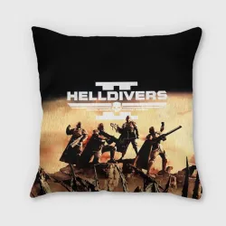 Подушка 3D Helldivers адские десантники