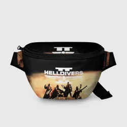 Поясная сумка 3D Helldivers адские десантники
