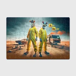 Головоломка Пазл магнитный 126 элементов Rick Sanchez and Bender - Breaking Bad collab
