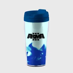 Термокружка-непроливайка ARMA 3 синий огонь
