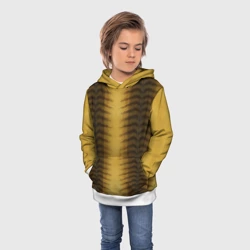 Детская толстовка 3D Скумбрия шкура рыбы текстура - фото 2