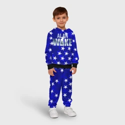 Детский костюм с толстовкой 3D Алан вейк звёзды текстура - фото 2