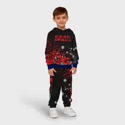 Детский костюм с толстовкой 3D Dead space краски всплеск - фото 2