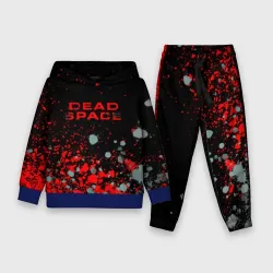 Детский костюм с толстовкой 3D Dead space краски всплеск