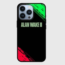 Чехол для iPhone 13 Pro Алан вейк полосы краски