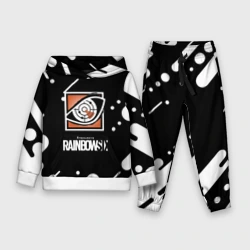 Детский костюм с толстовкой 3D Rainbow six геометрия текстура