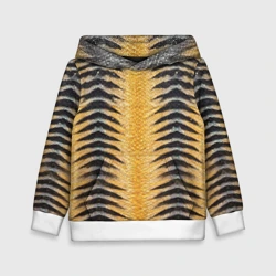 Детская толстовка 3D Чешуя Скумбрии