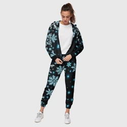 Женский костюм 3D Снежинки узор космос - фото 2