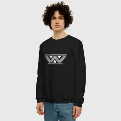 Мужской свитшот хлопок Weyland Yutani Corp - фото 2