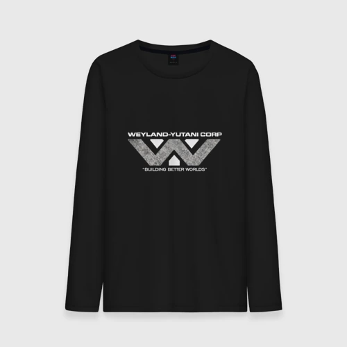 Мужской лонгслив хлопок Weyland Yutani Corp